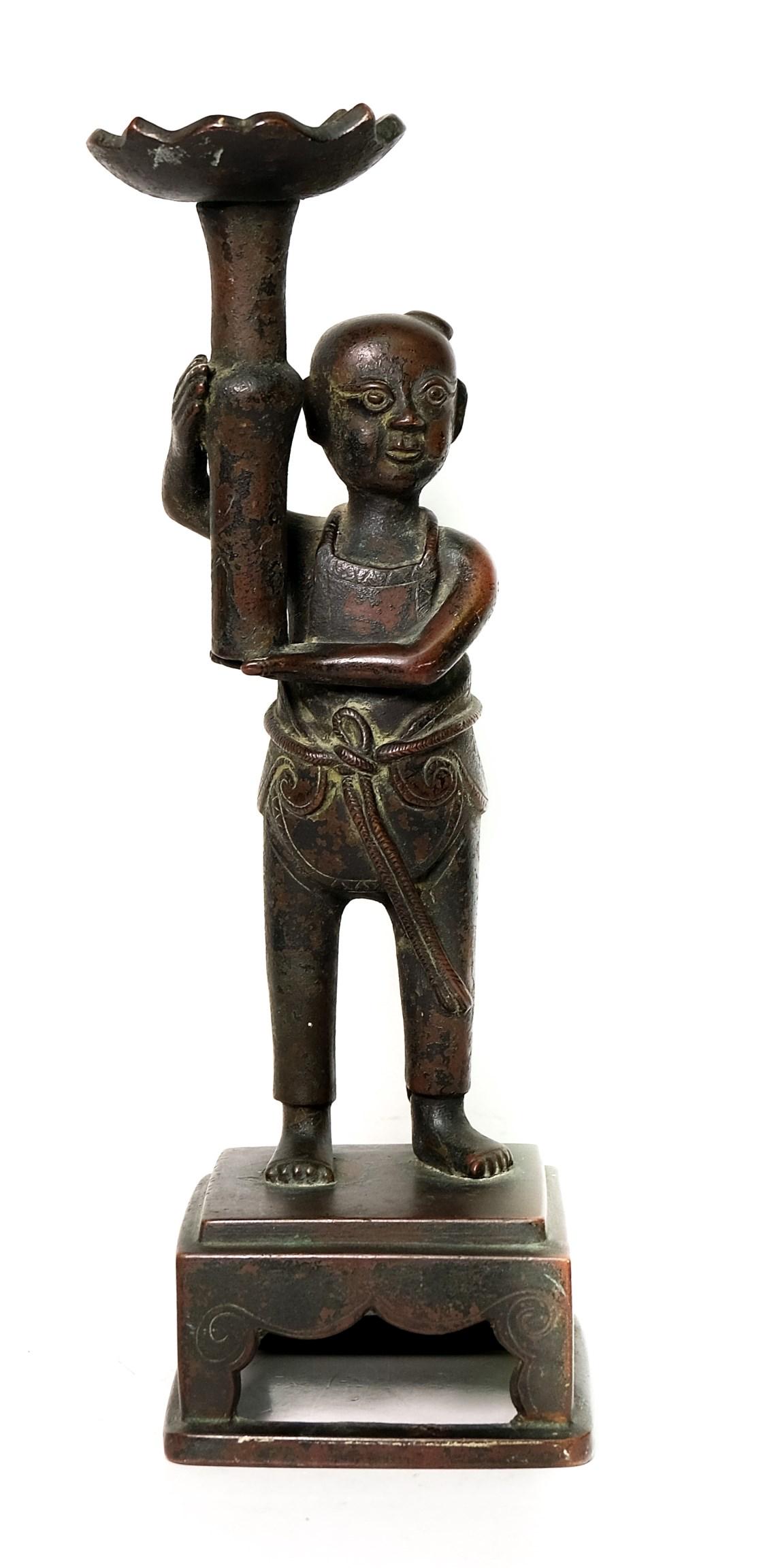 Bronze Figure of Child Buddha, India (1 of 10)