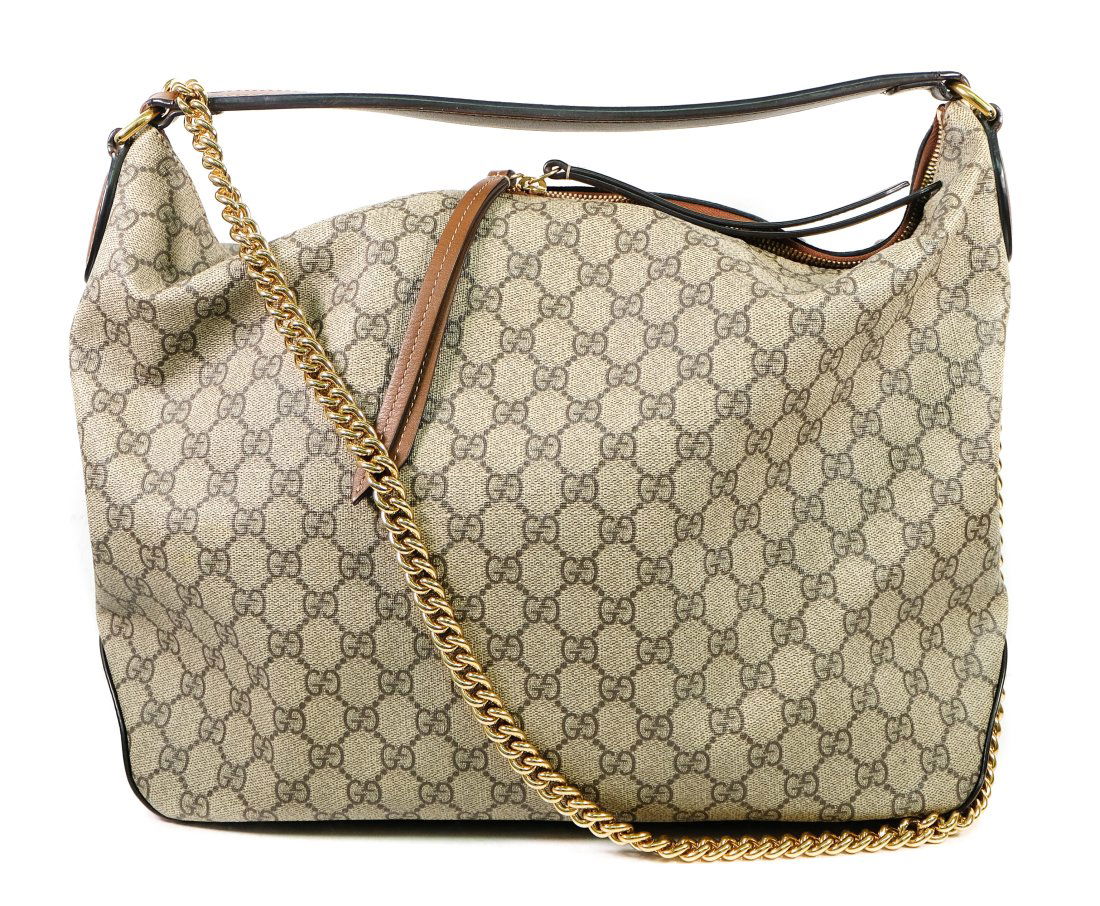 Gucci GG Hobo Shoulder Bag in Beige (1 of 13)