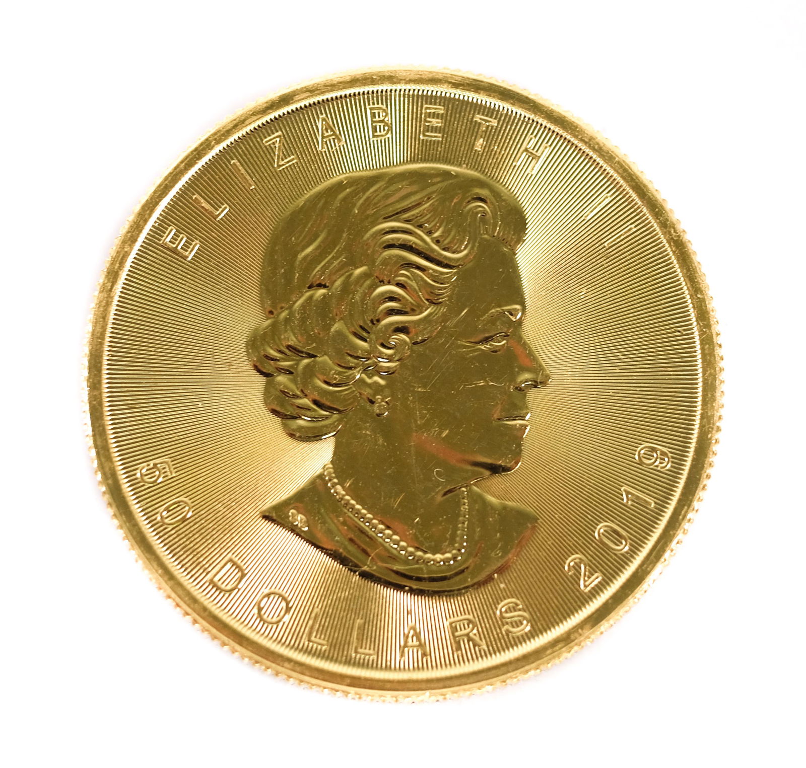 Canada Elizabeth II 50 Dollars 2019 Fine Gold Coin (1 of 3)