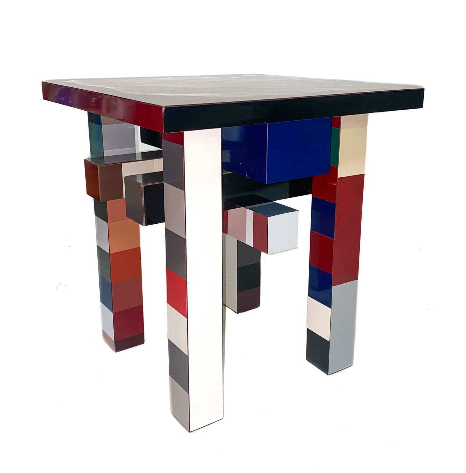 De Stijl inspired Neoplasticism Side Table (1 of 8)