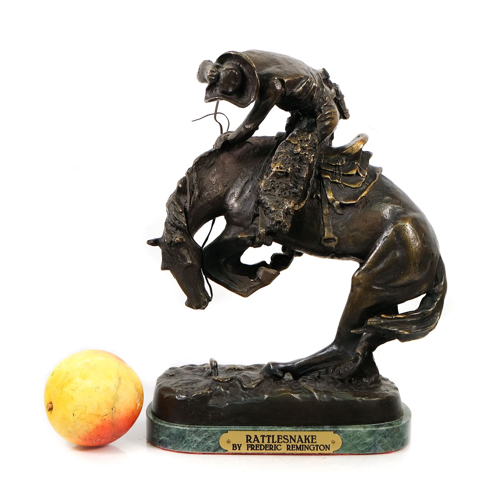 After Frederic Remington, Rattlesnake, Bronze (1 of 11)