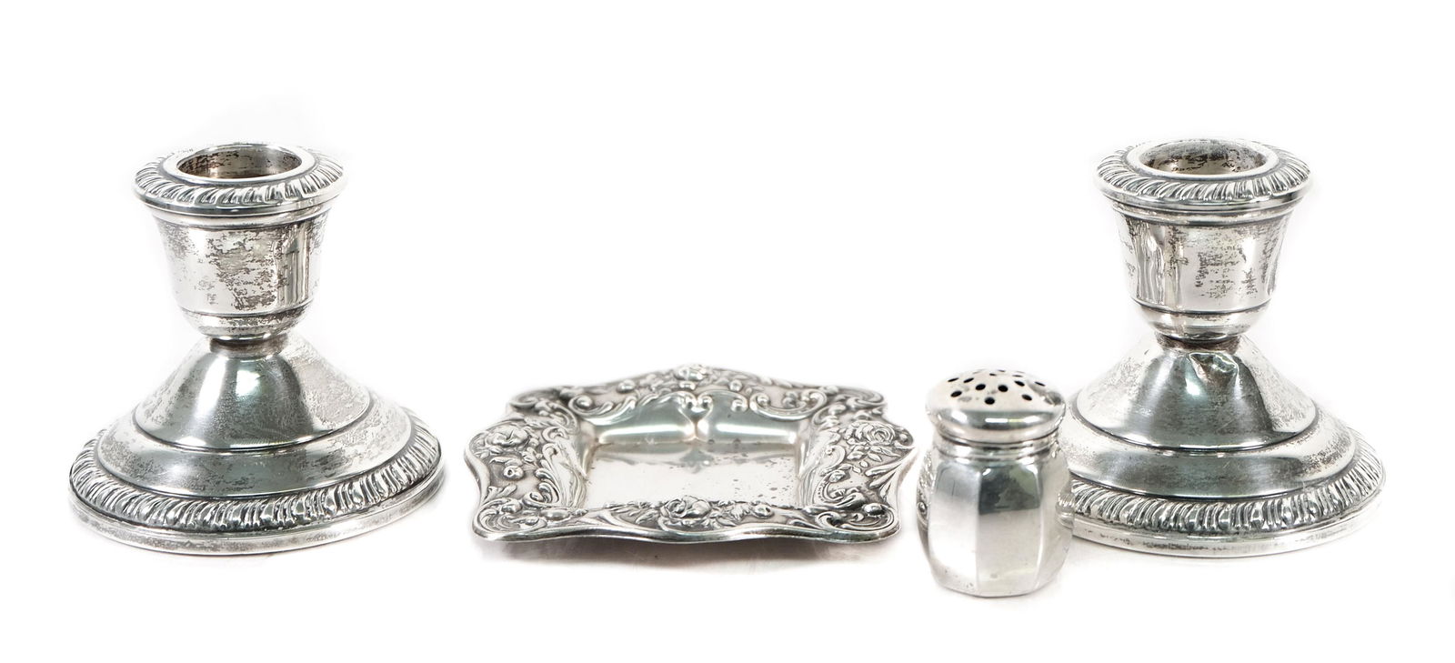 Group, Four Sterling Silver Table Articles (1 of 12)