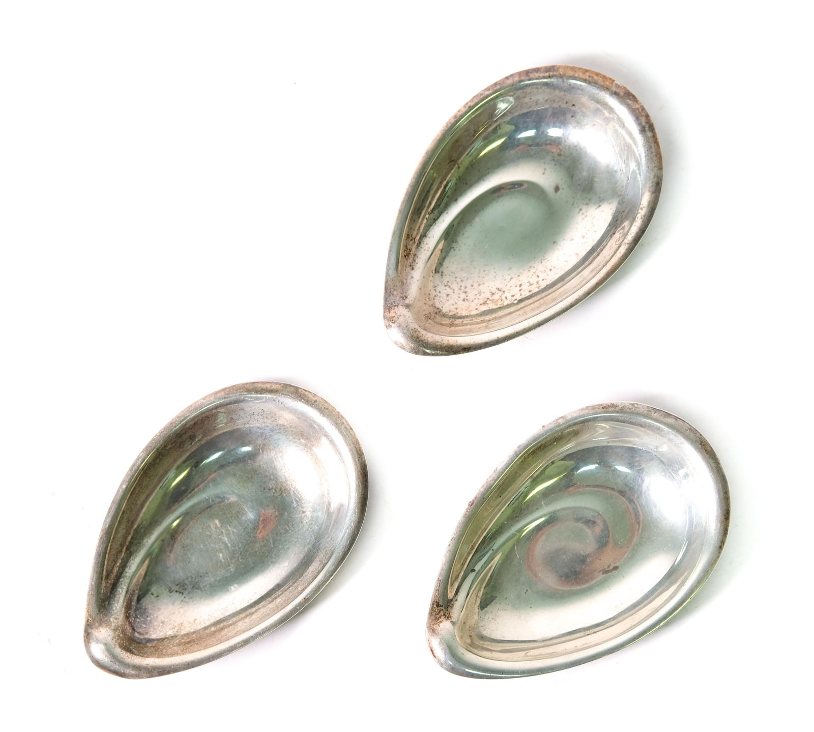 Set, 3 Reed & Barton Sterling Silver Nut Dishes (1 of 2)