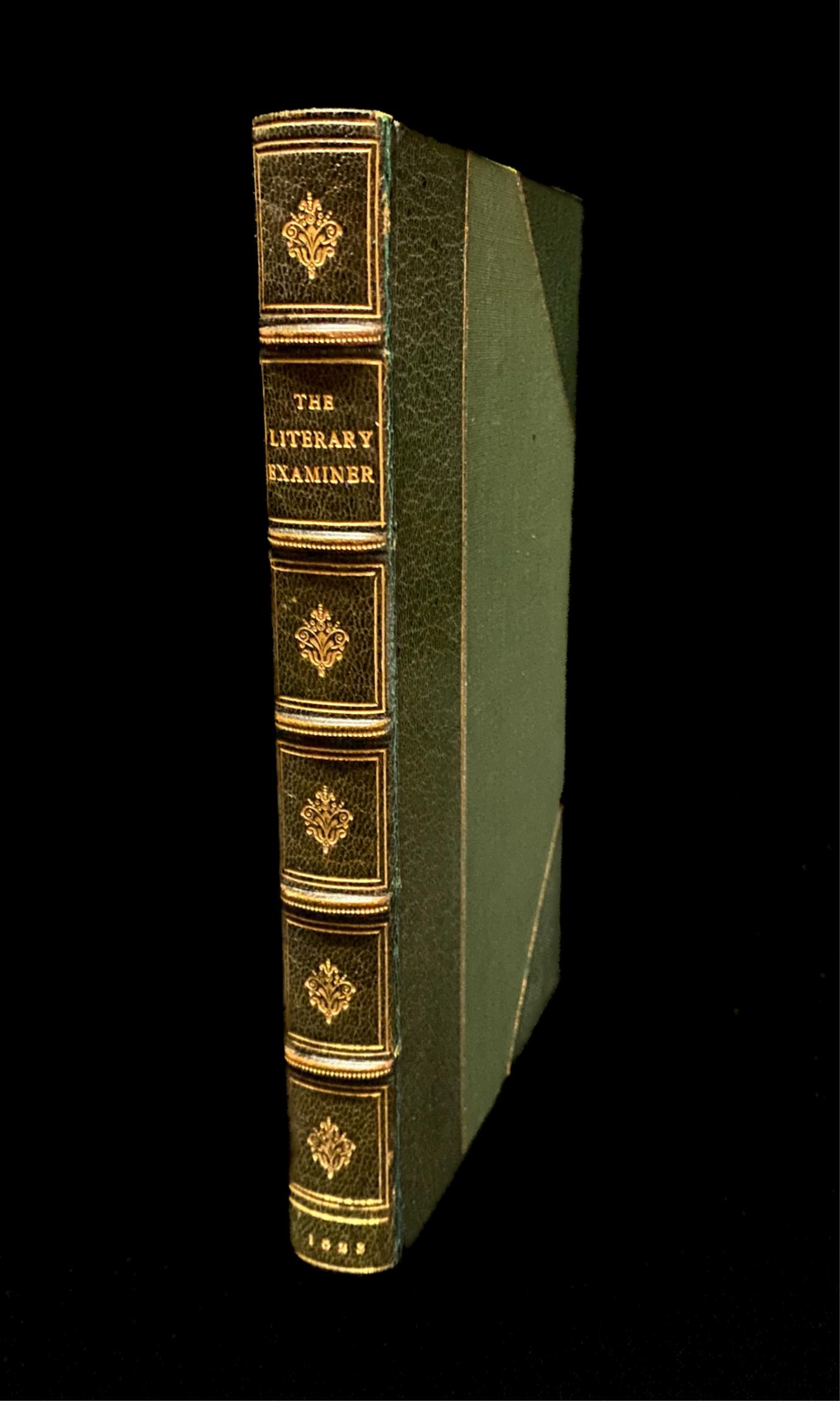 Literary Examiner... Edited by Leigh Hunt (1 of 4)