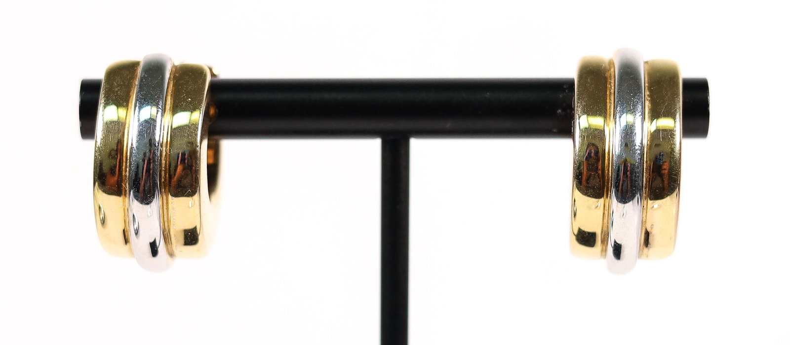 PAIR OF 14K CIRCLE EARRINGS (1 of 6)