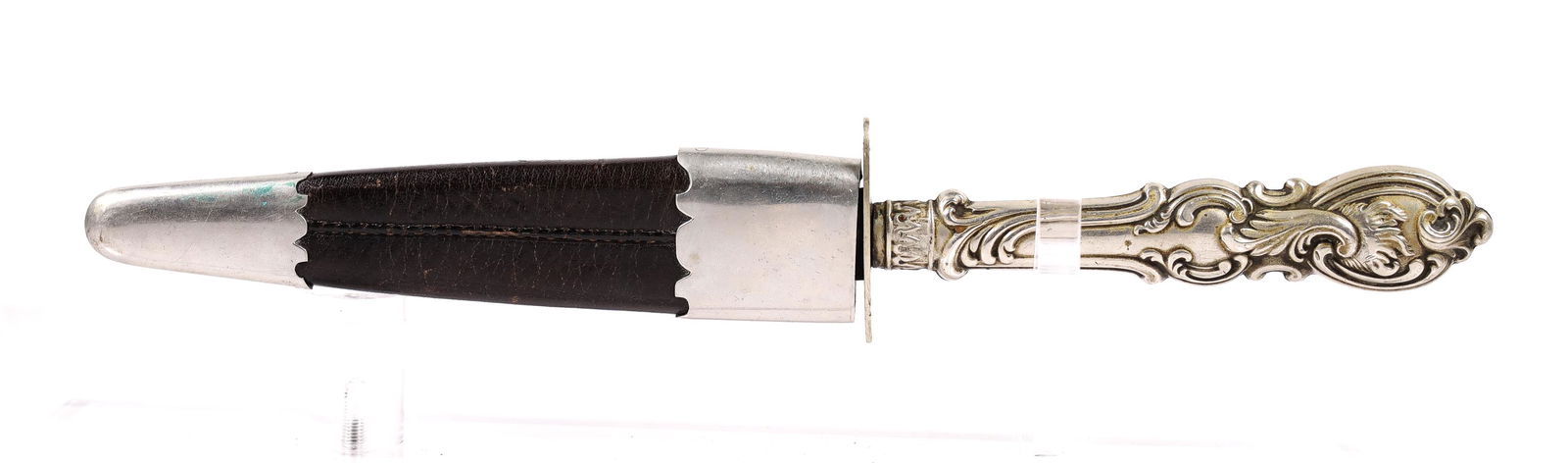 Cutlery Hilt Dagger by Moylan of Sheffield, Sheath (1 of 6)