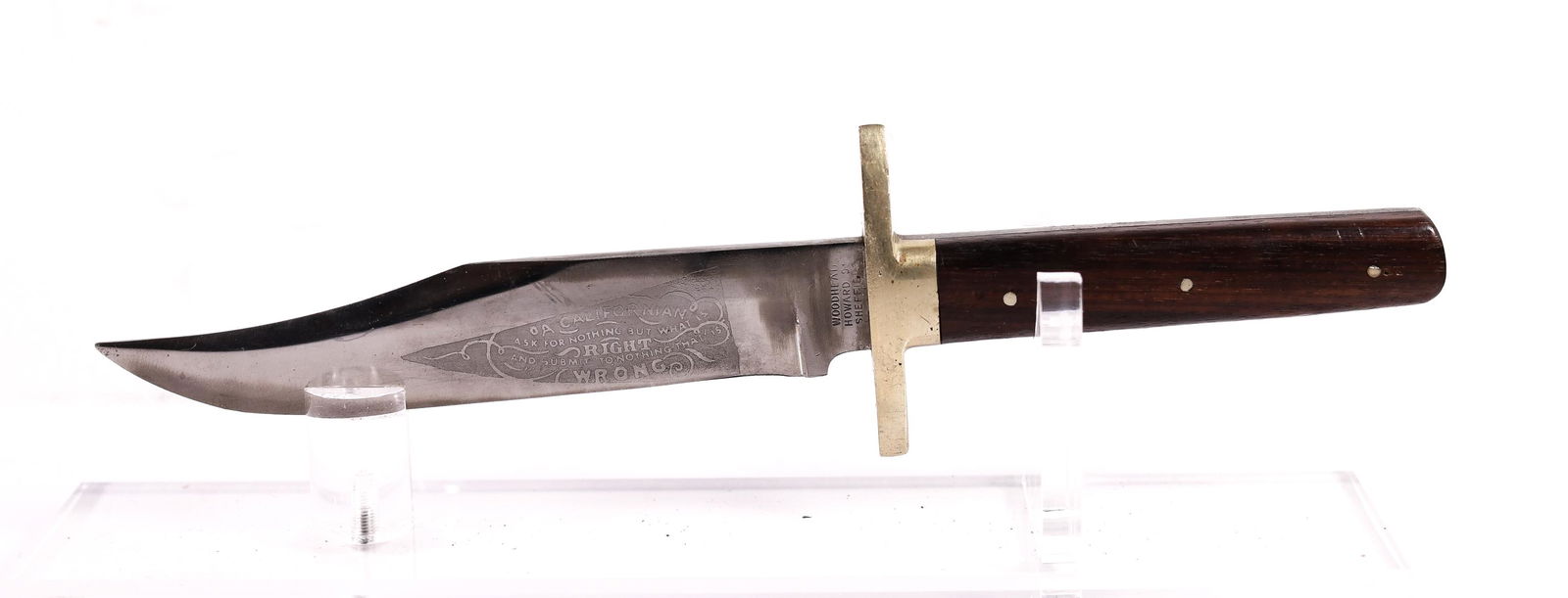Vintage Woodhead & Hartley Howard St Bowie Knife (1 of 3)