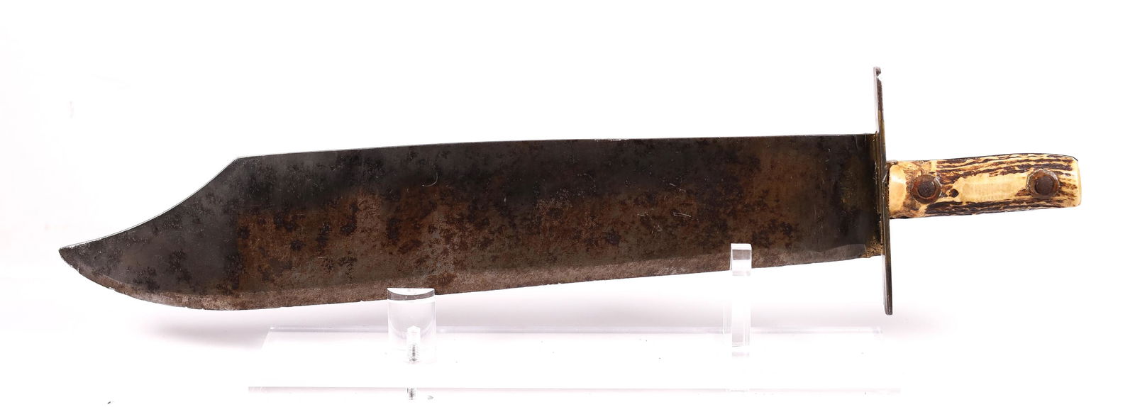 17 Inch Bowie Knife with Stag Handle (1 of 4)