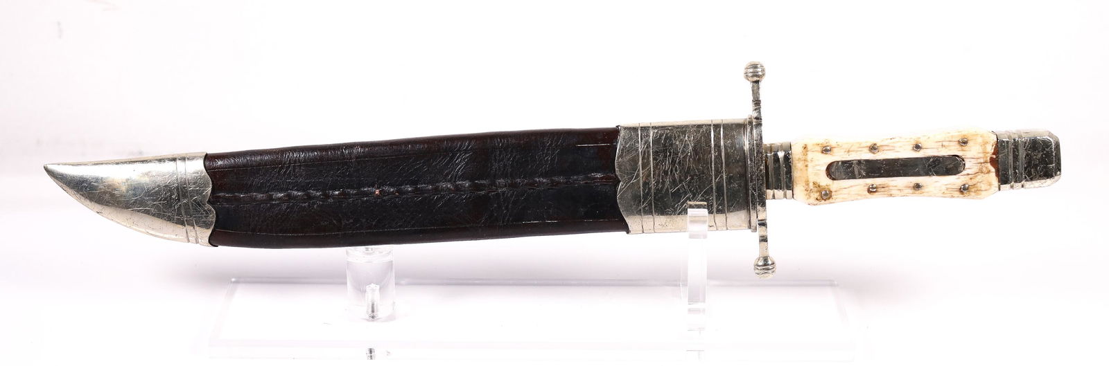 James Deakin & Sons Fixed Point Stag Handle Dagger (1 of 5)