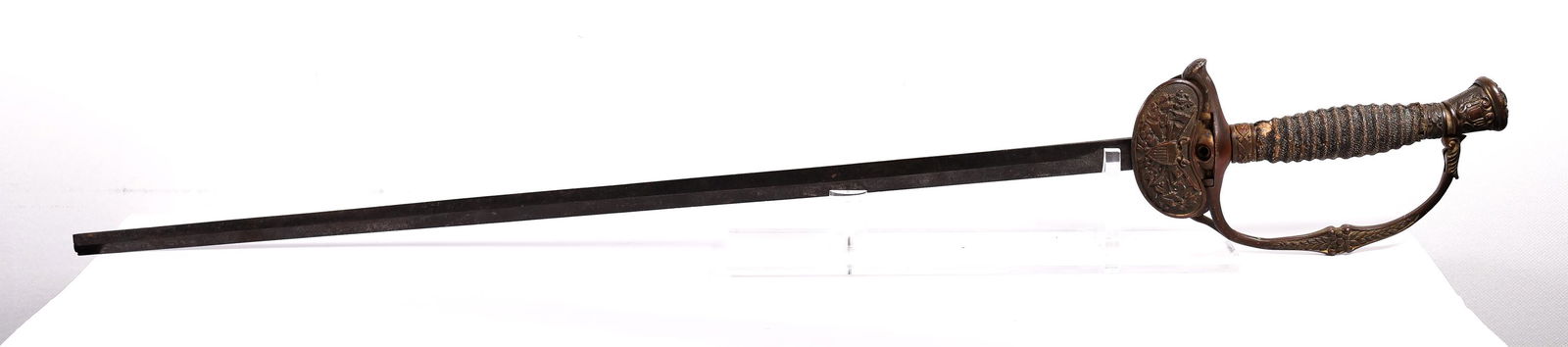 US Civil War Model 1860 Officers Sword - Ridabock (1 of 5)