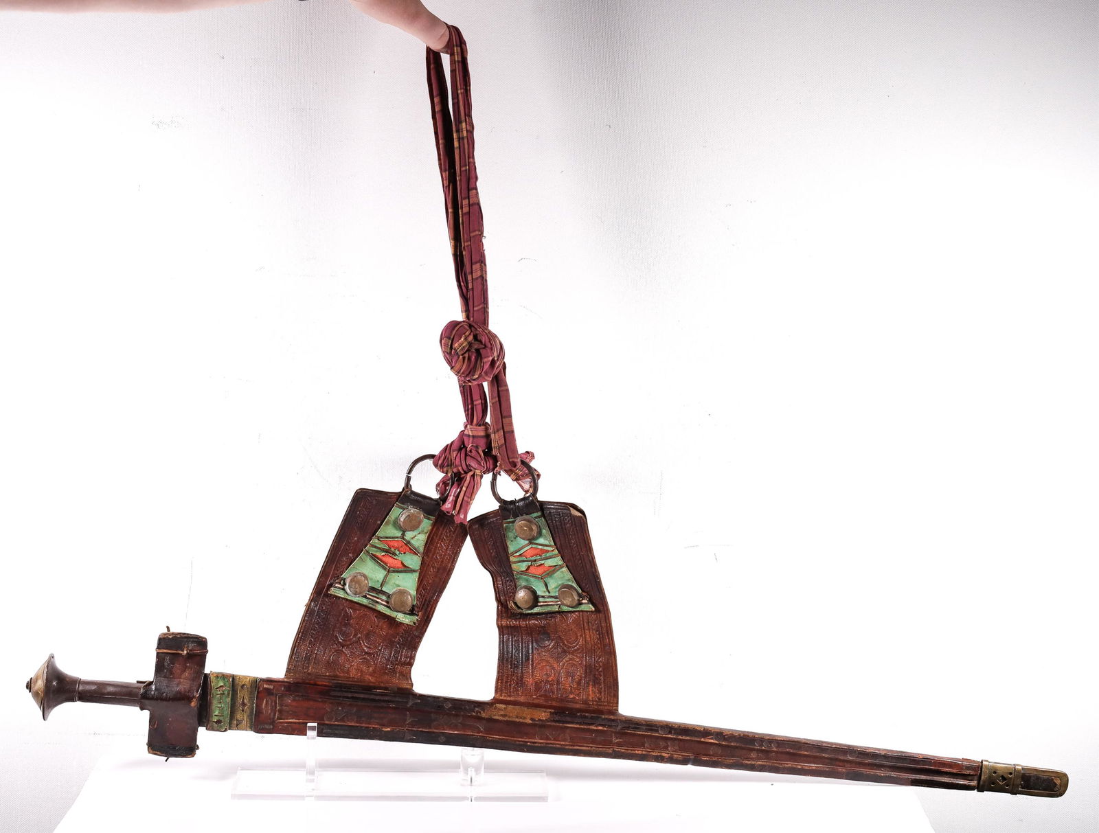 Himalayan Sword w/ Buckle Leather Sheath (1 of 5)