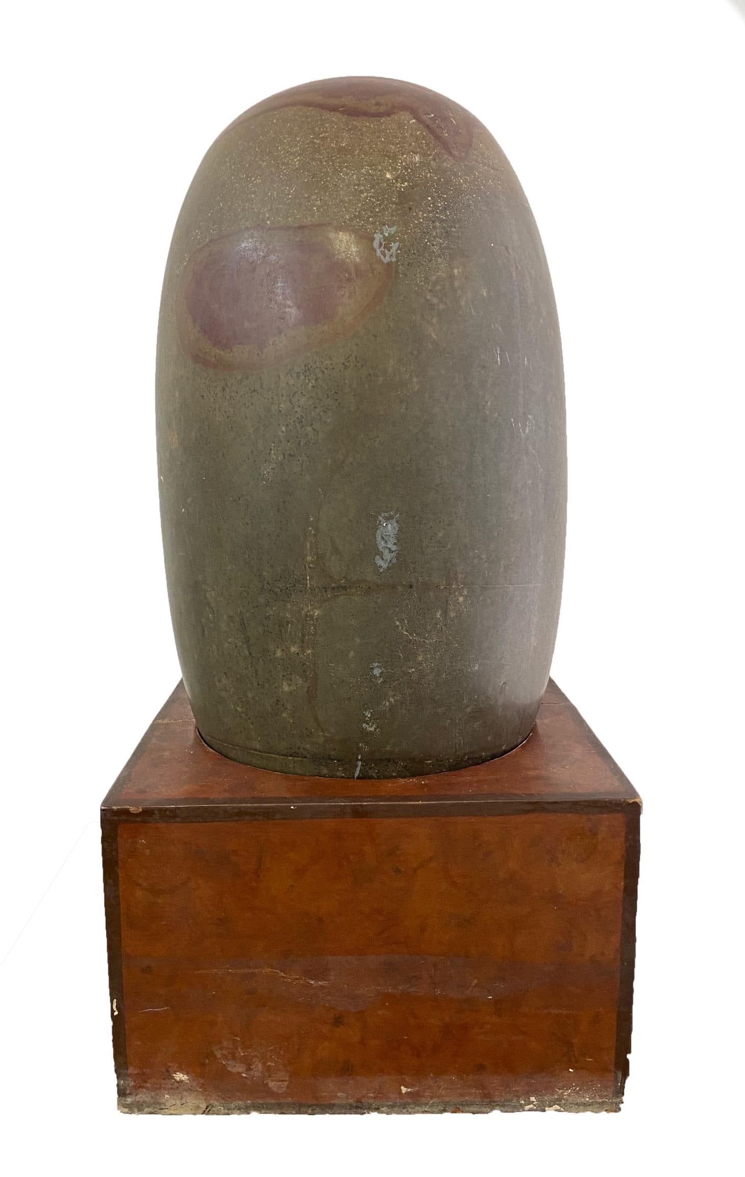 Shiva Lingam Stone with Museum Display (1 of 5)