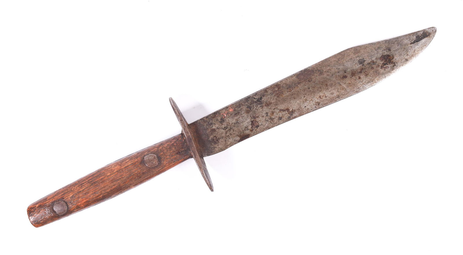 19TH CENTURY KNIFE W/WOODEN HANDLE (1 of 3)