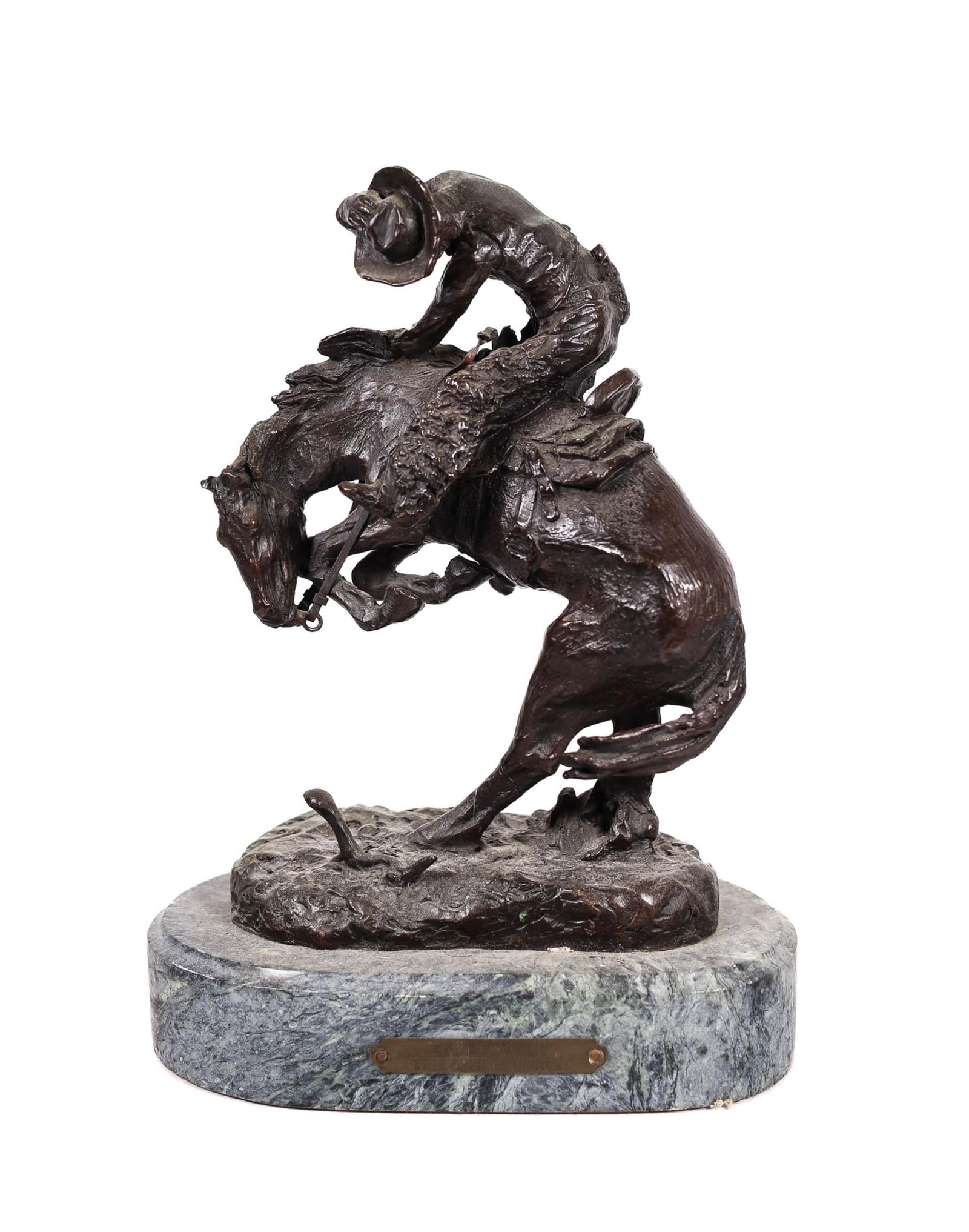 AFTER FREDERIC REMINGTON "RATTLESNAKE" (1 of 5)