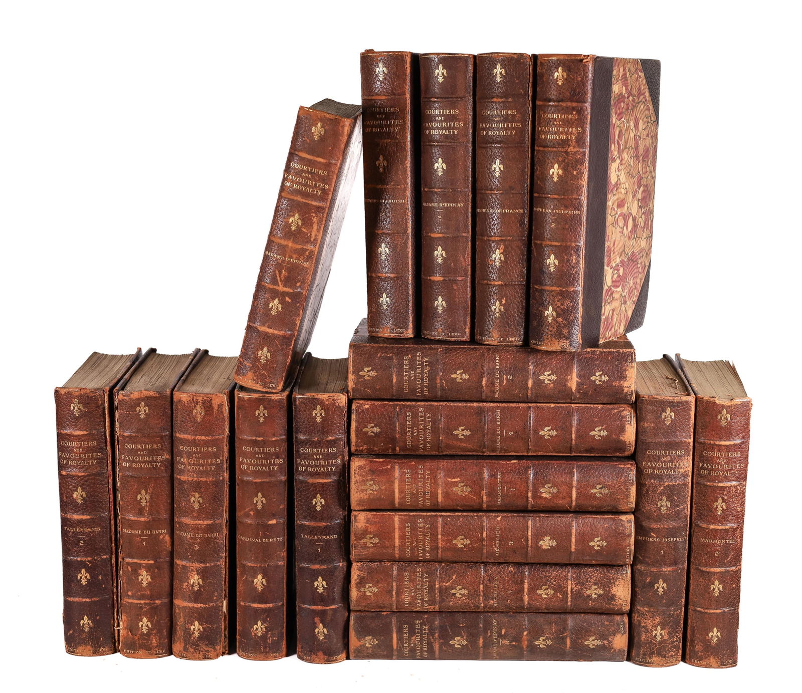 COURTIER & FAVORITE OF ROYALTY LOT OF 16 BOOKS (1 of 6)