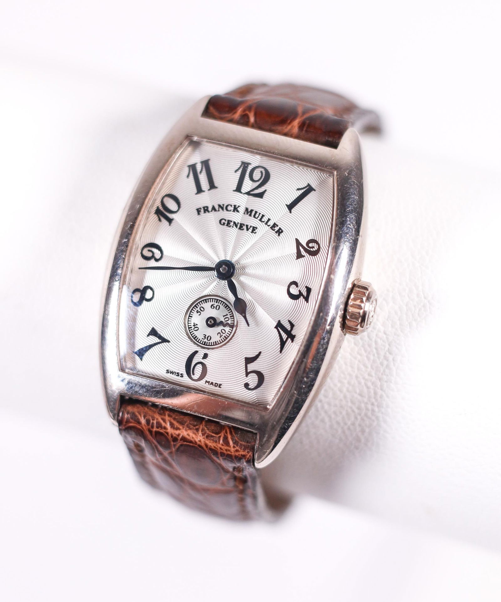 FRANCK MULLER CINTREE CURVEX 18K WG LADIES 24MM (1 of 9)