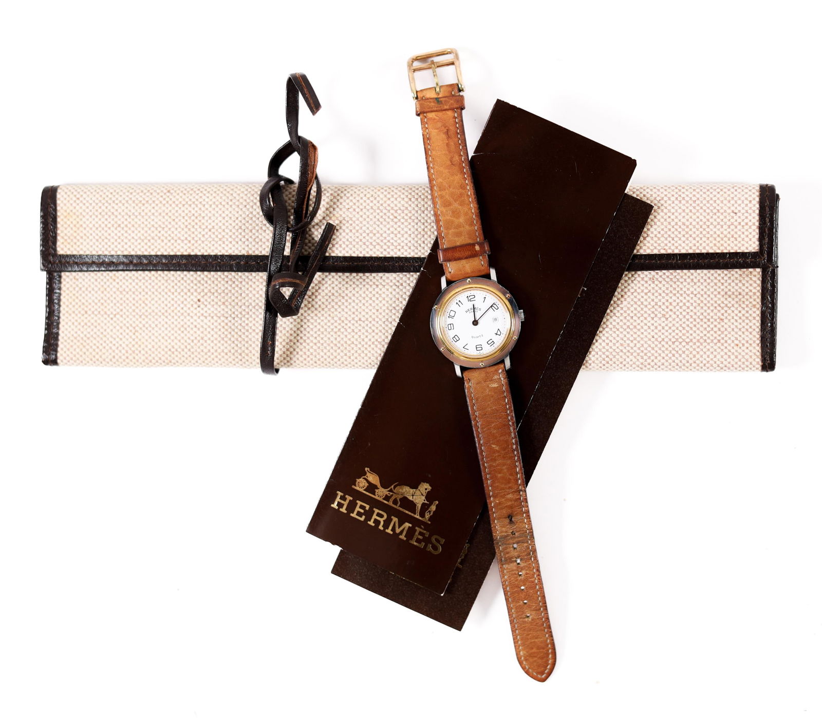 VTG. 29MM HERMES CLIPPER WOMEN'S WATCH (1 of 9)