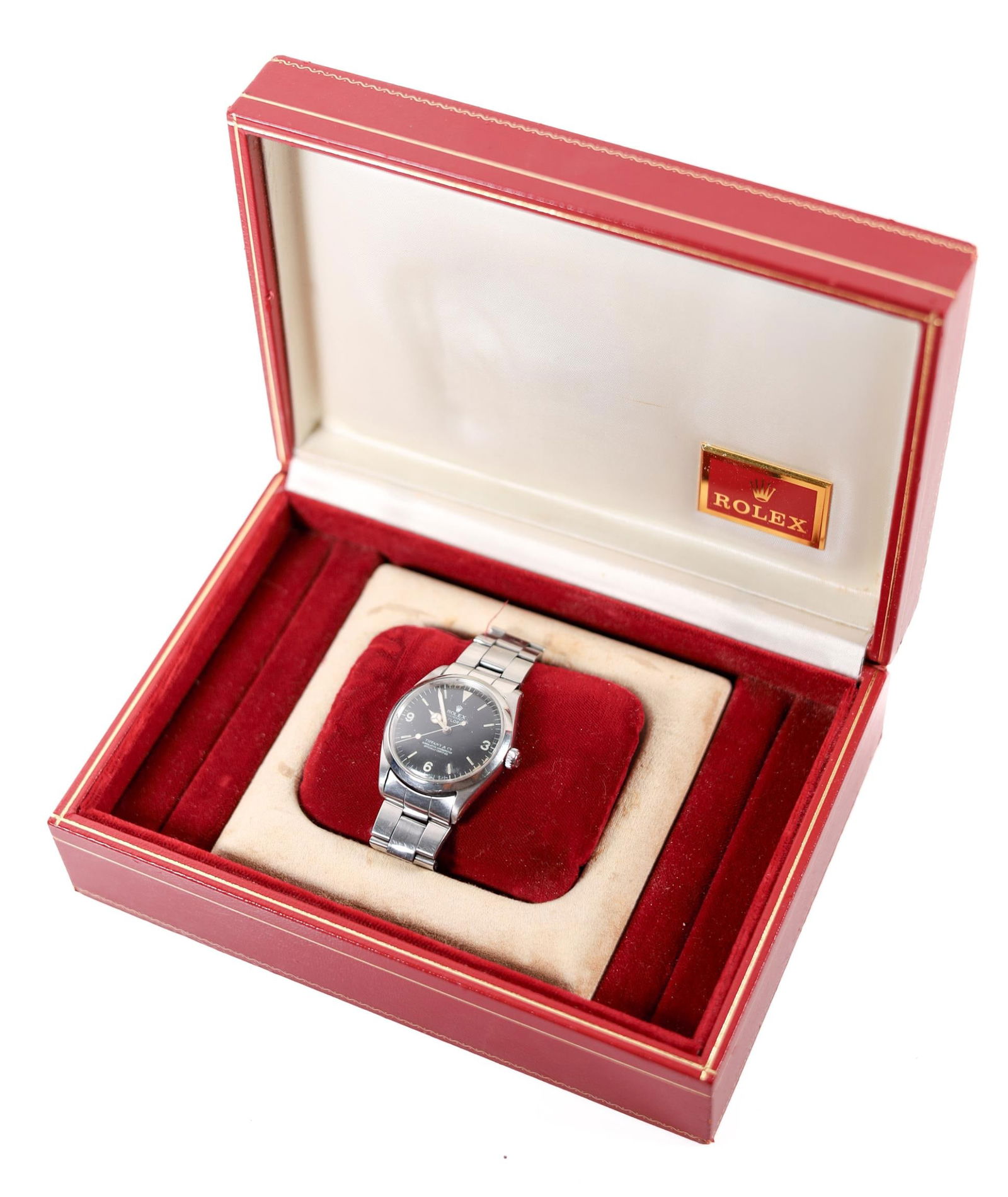 IMPORTANT 1960S TIFFANY SIGNED ROLEX M.5500 (1 of 10)