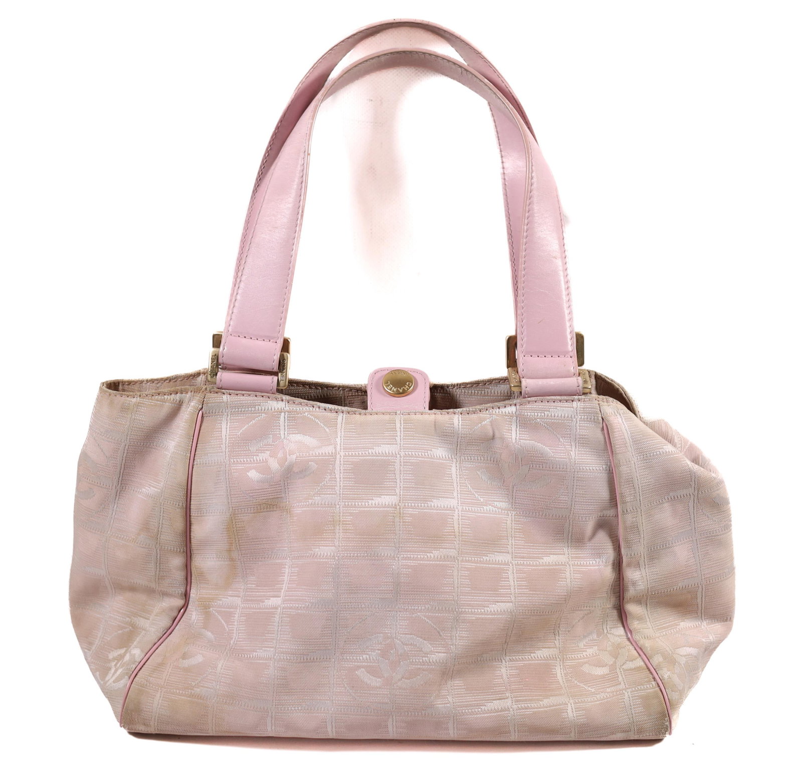 CHANEL NYLON CC LOGO TRAVEL LINE TOTE (1 of 6)