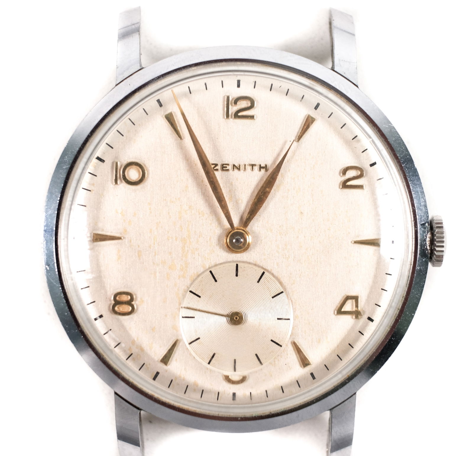 ZENITH JUMBO STAINLESS STEEL WATCH 37MM (1 of 5)