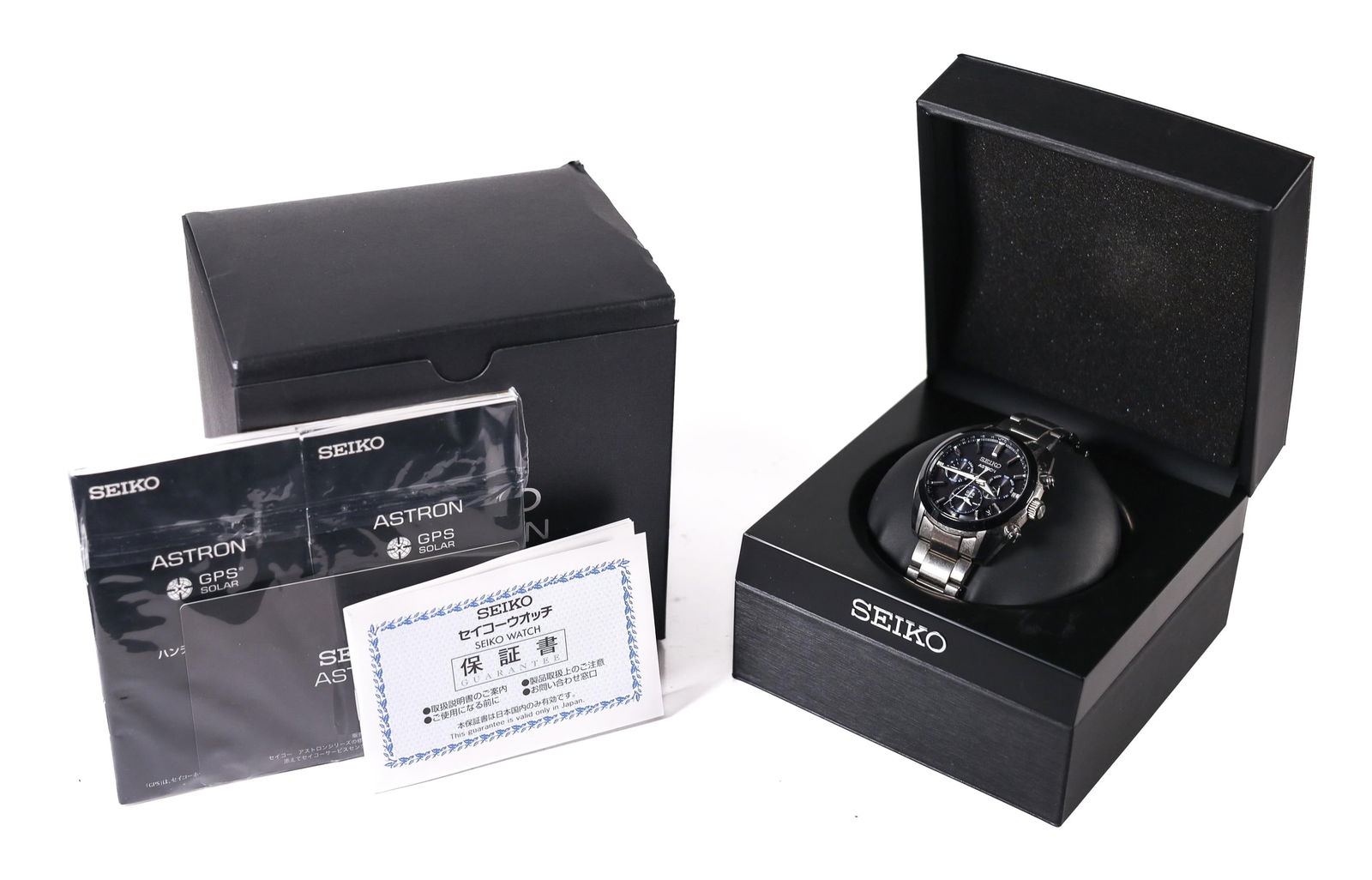 SEIKO ASTRON GPS SOLAR W/ BOX & PAPERS (1 of 6)