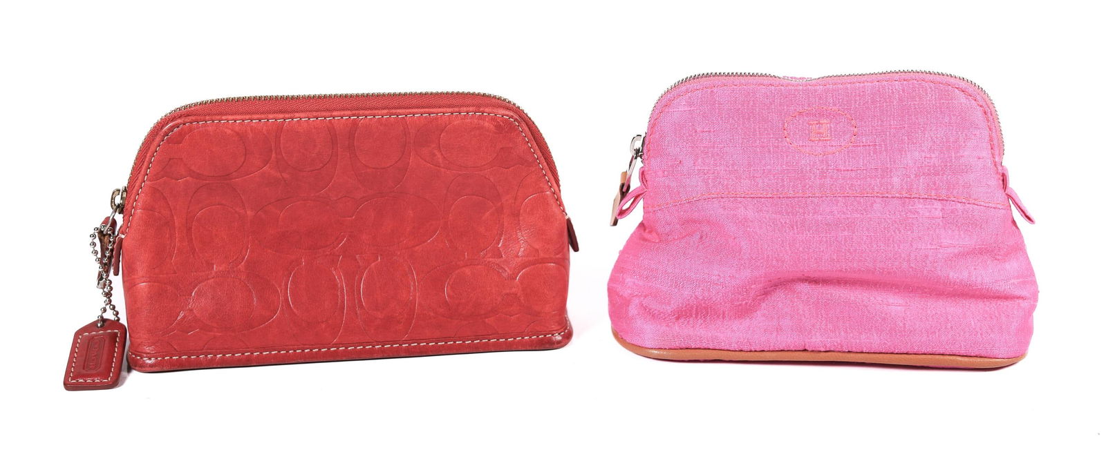 LOT OF 2 HERMES BOLIDE POUCH/COACH POUCH (1 of 8)