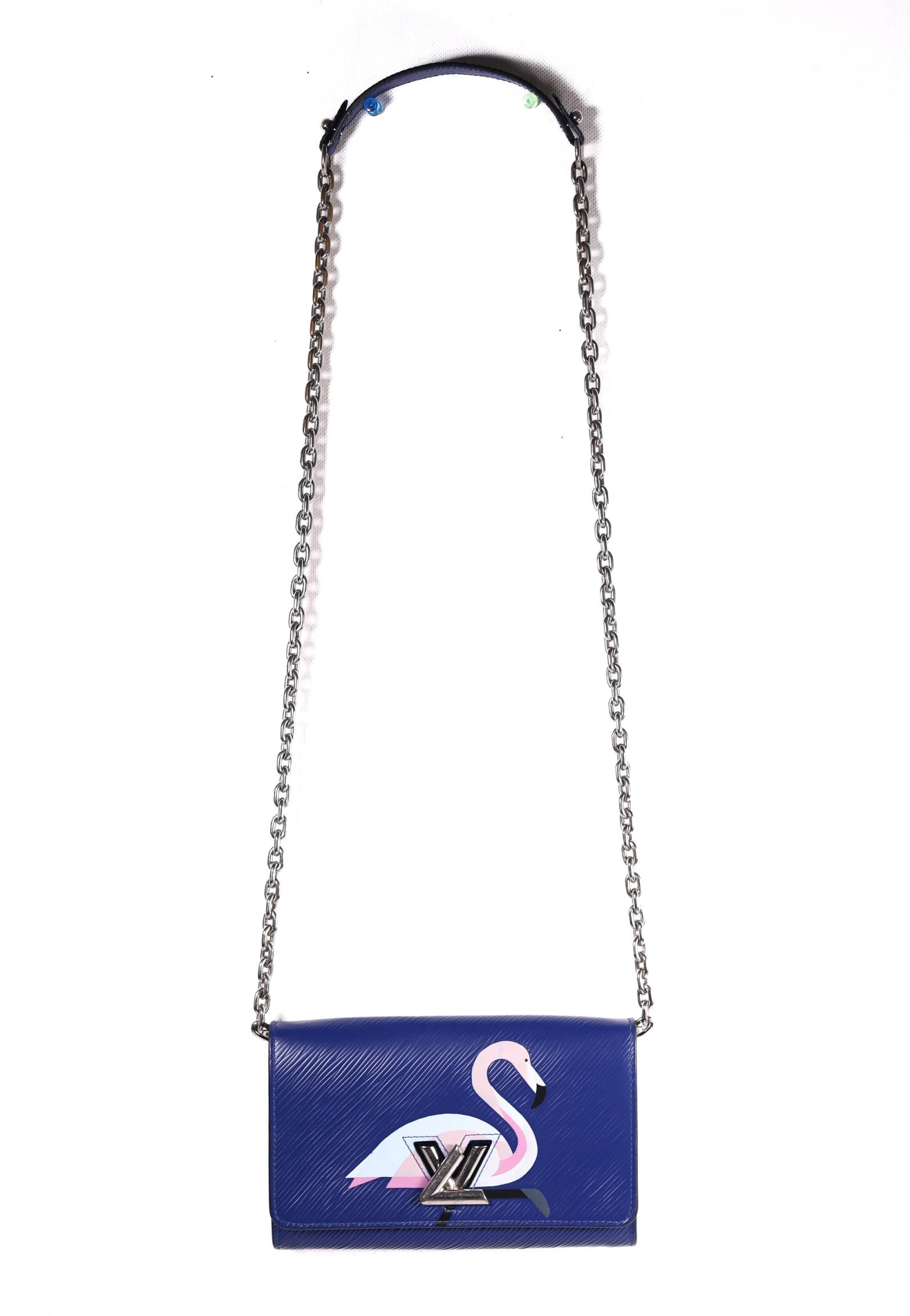 LOUIS VUITTON EPI FLAMINGO TWIST SHOULDER BAG (1 of 7)