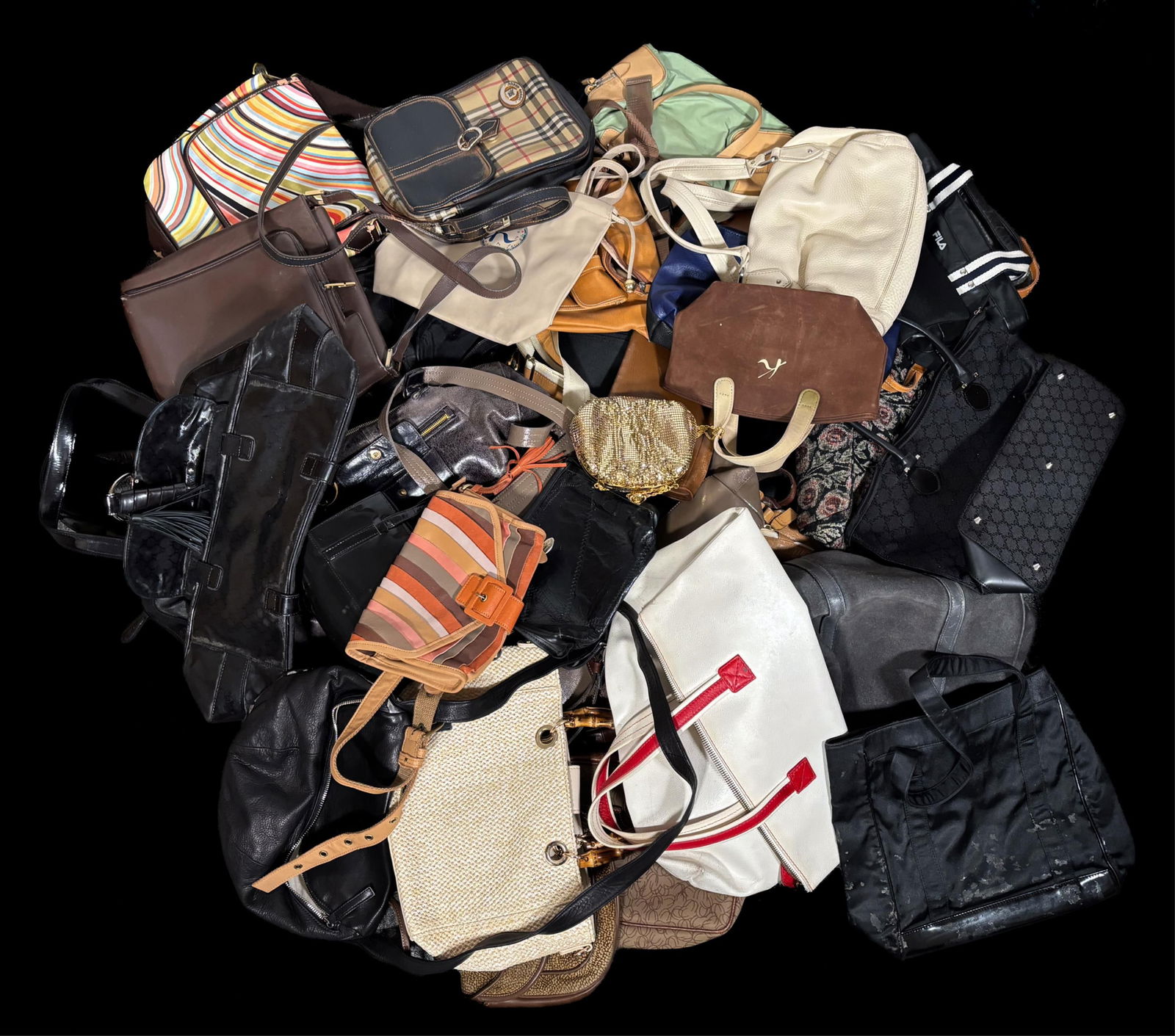 LOT OF 28 DESIGNER BAGS (1 of 4)