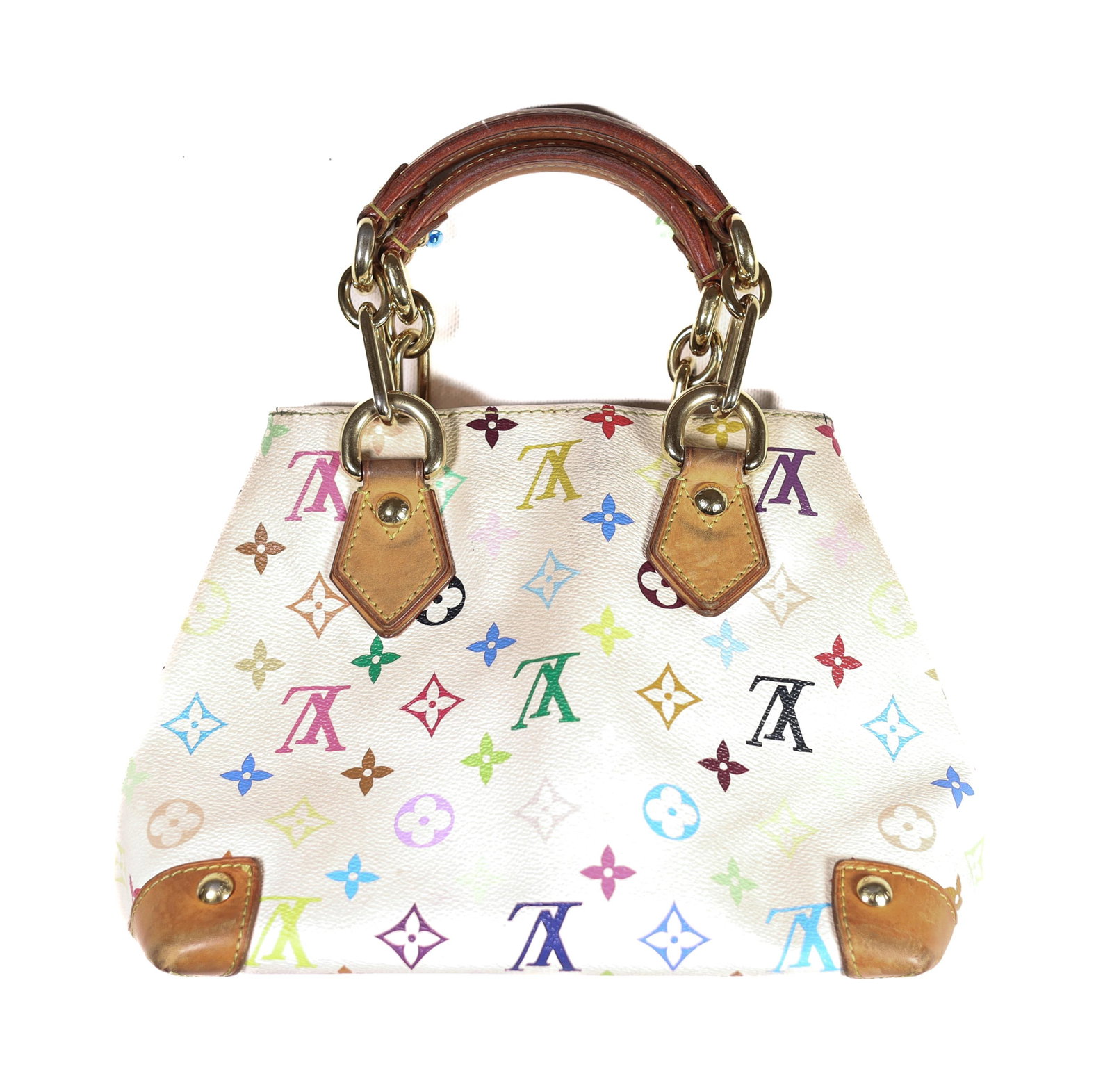 LOUIS VUITTON MULTICOLOR AUDRA TOTE BAG, 11.5 IN. (1 of 4)