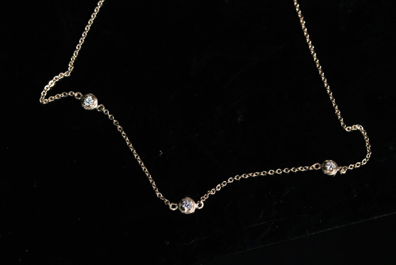 14KYG .75CT DIAMOND NECKLACE (1 of 3)