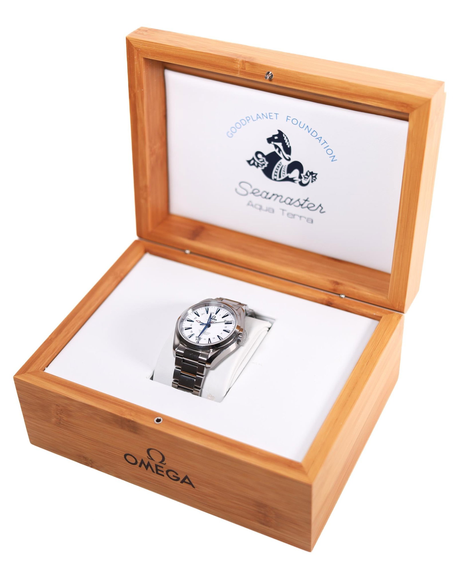 OMEGA SEAMASTER AQUA TERRA WATCH W/BOX, 43MM (1 of 13)