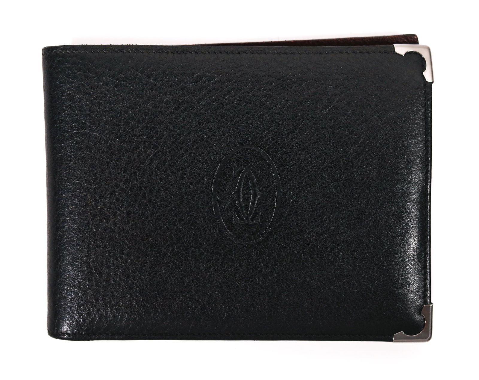 CARTIER BLACK CALFSKIN MULTIPLE WALLET (1 of 4)
