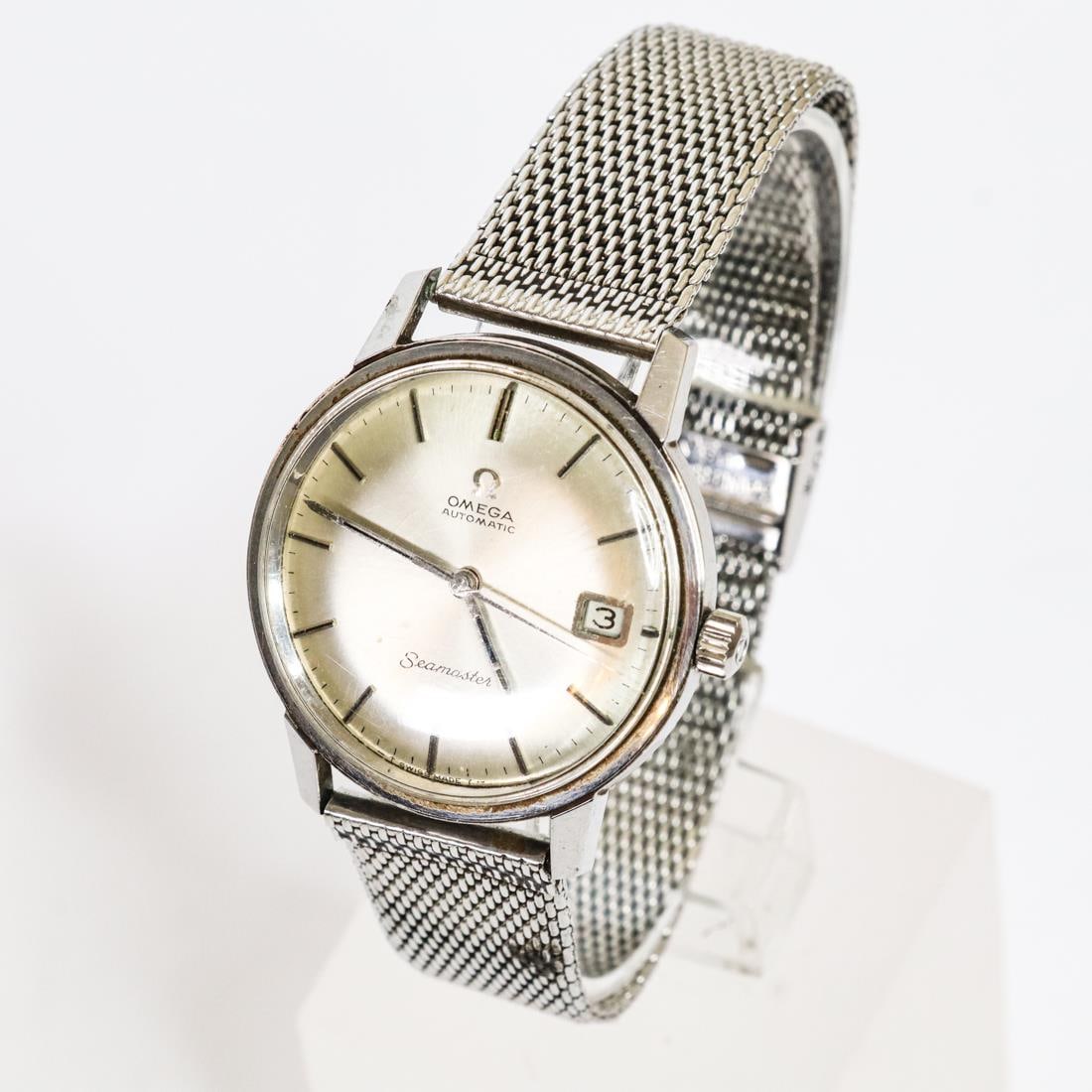 OMEGA SEAMASTER STAINLESS STEEL WATCH, 35MM (1 of 5)