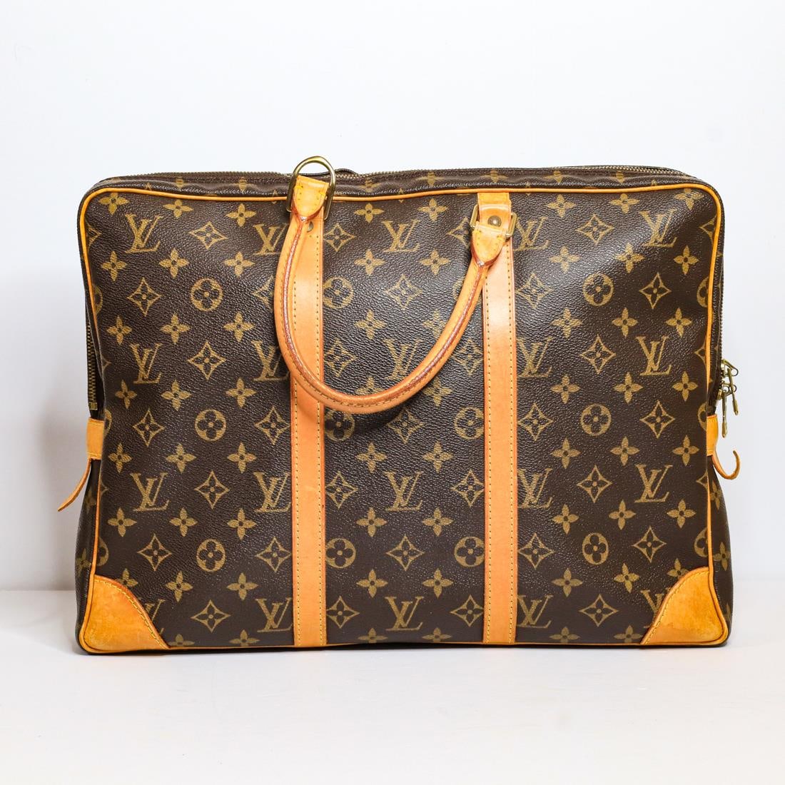 LOUIS VUITTON MONOGRAM PORTE DOCUMENTS VOYAGE BAG (1 of 11)