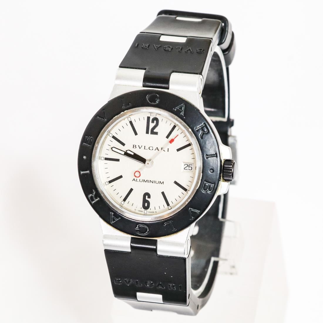 BVLGARI ALUMINUM AL38A AUTOMATIC WATCH, 38MM (1 of 5)