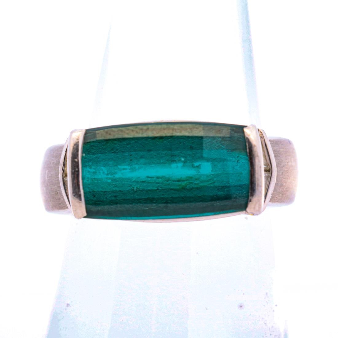 900PT 4.94CTTW TOURMALINE & DIAMOND RING, 6.25 (1 of 5)