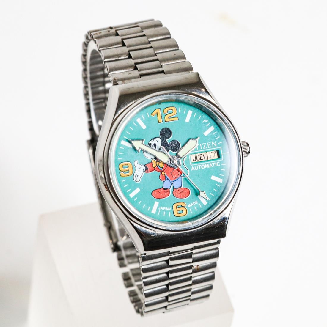 CITIZEN MICKEY MOUSE AUTOMATIC WATCH, 35MM (1 of 5)
