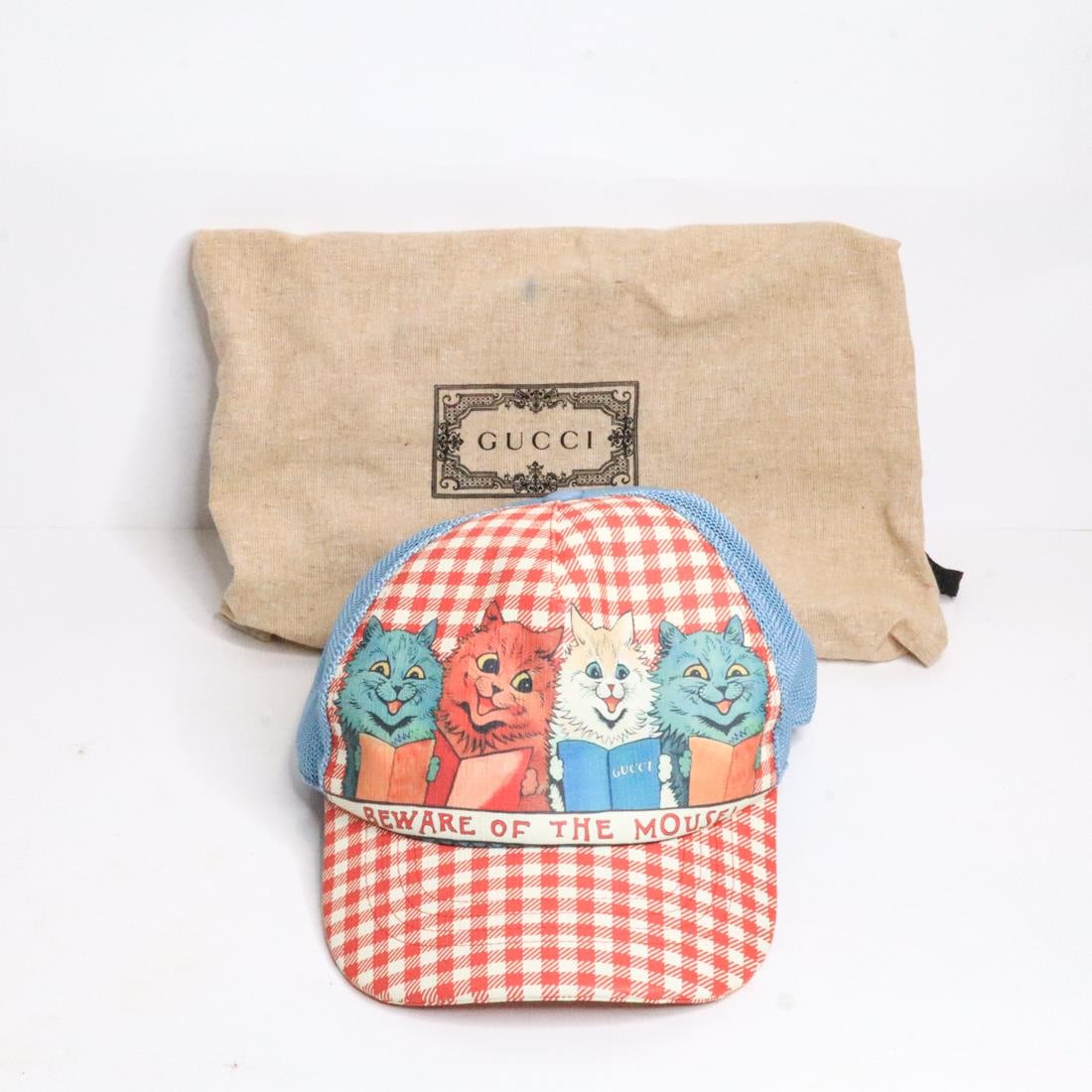 GUCCI "BEWARE OF THE MOUSE" CAT HAT (1 of 11)