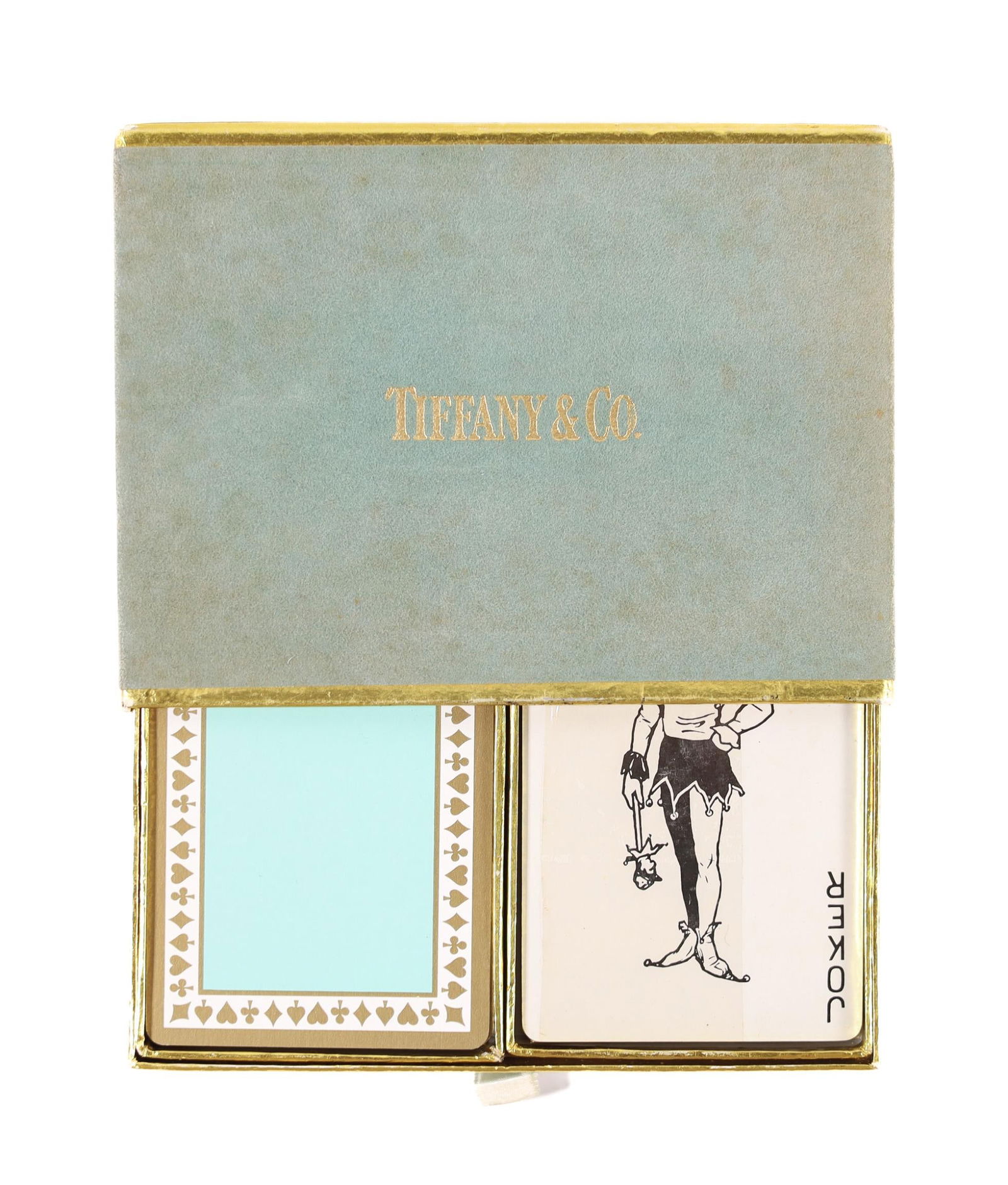 SET OF TIFFANY & CO. PLAYING CARDS W/BOX (1 of 4)