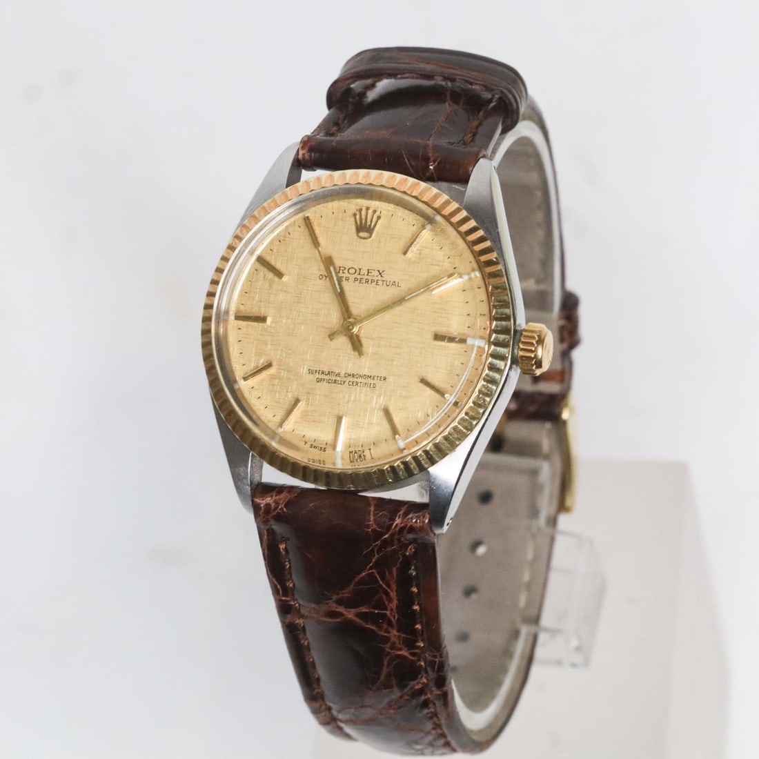 ROLEX OYSTER PERPETUAL 1002 WATCH, 34MM (1 of 5)