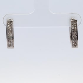 .25CT DIAMOND HUGGIE EARRINGS