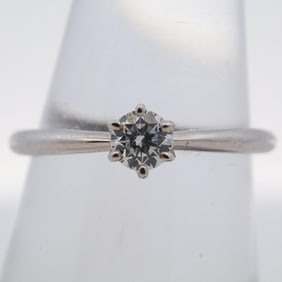 GIA CERT. D-FLAWLESS-EX SOLITAIRE RING W/GIA, 6.25