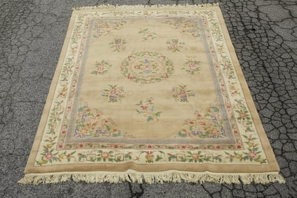 Art Deco Style Chinese Wool Rug 12' x 9'