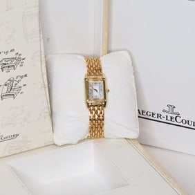 JAEGER LECOULTRE REVERSO 265.1.86 18KYG WATCH 21MM
