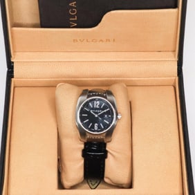 BVLGARI ERGON EG 30 S WATCH W/BOX, 30MM