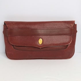 CARTIER MUST CARTIER LEATHER CLUTCH BAG