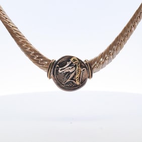 ARTHUS BERTRAND 4-DRACHMA CARTHAGINIAN COIN NL.