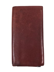 CARTIER LEATHER LONG WALLET