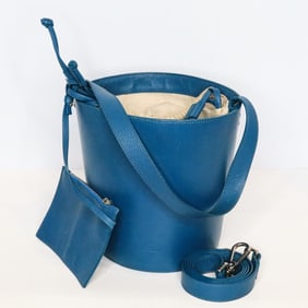 J.W. ANDERSON LEATHER BUCKET BAG