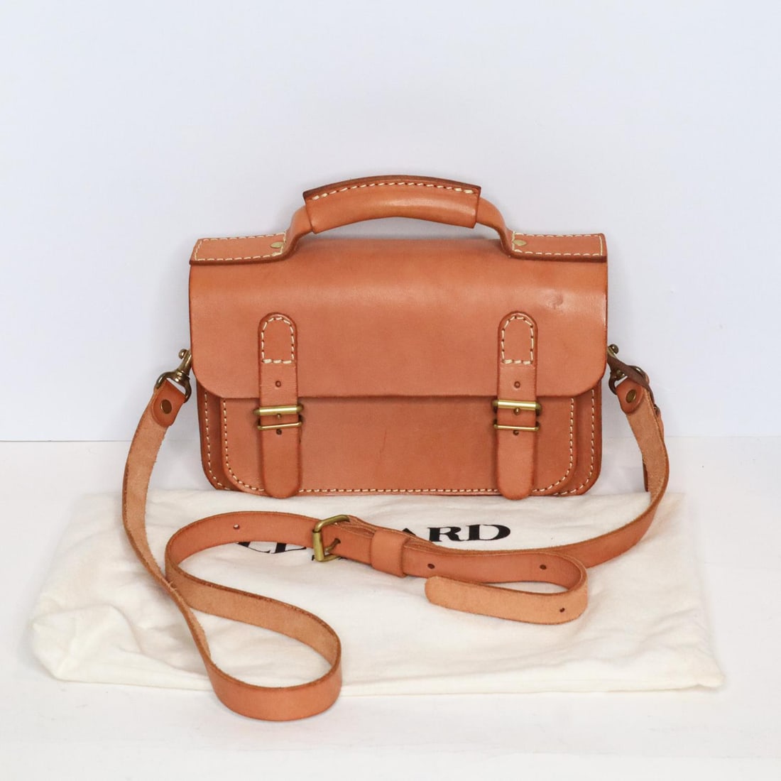 HERZ 2-WAY LEATHER MINI BAG (1 of 13)